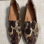 Madewell  The Frances Loafer in Snake Embossed Leather Photo 2