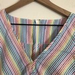 Rainbow Striped V Photo 2