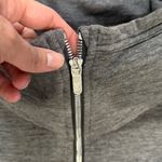 Lululemon Charcoal Zip-Up Jacket 6 Funnel Neck Gray Heather Sweater Photo 2