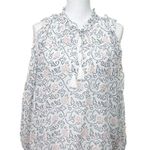 Ulla Johnson NWT Dunia Blouse Women’s Size 0 Cold Shoulder Silk Floral Ruffle Photo 1
