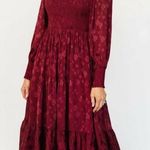 Baltic Born Stockholm Smocked Midi Dress Long Sleeve New Without Tags Photo 0