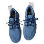 Allbirds Washable Wool Runners Womens Size 8 Blue Low Top Laced Photo 4