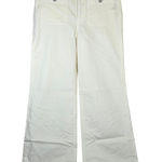 J.Crew Wide-leg velvet Sailor trouser in Ivory 28 NWT Photo 0