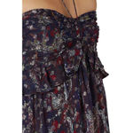 IRO  Somov Paisley Lurex Jacquard Halter Midi Dress in Blue 36 Womens Cocktail Photo 3