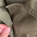 VERO MODA  Army Green Jacket/Shirt Size M Photo 2