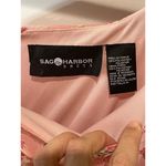 Sag Harbor Vintage  Dress Size 14 Pink Midi Y2K Clueless Fairy Garden Cottage Photo 7