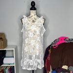 Miken Swim (M) Sheer Dress Tie Photo 9