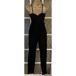 Windsor  ONE PC BLACK  Romper JUMPSUIT V-neck SIZE Small Photo 3