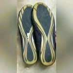 Coach  Cecile Black Signature and Patent Leather Ballet Flats Shoes rare; Size 8 Photo 3