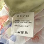 Doen Aurelie Strapless Smocked Ruffle Maxi Dress Sweet Gardenia Medium Photo 4