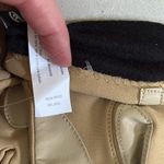 Gold/Tan Nylon Driving Gloves sz M/L Tan Photo 5
