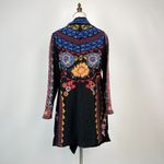 Johnny Was $598 NWOT Embroidered Floral Cardigan Multicolor Sweater Sz S Photo 5