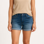 Mountain Lake  Beige Tank Top Classic Fit Women's Medium Photo 0