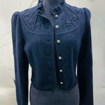 Dressy wool cardigan 🌹 Blue Size undefined Photo 0