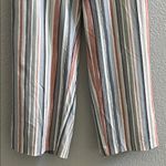 Torrid  Multi Stripe Crosshatch Self Tie Wide Leg High Waisted Pant Size 24 Photo 5