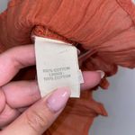 Anthropologie NWT $80 Forever That Girl Coral Ruffled Button Front Lace Cami XL Photo 13