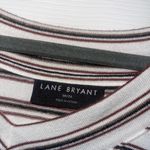 Lane Bryant Striped V-Neck Top Photo 3