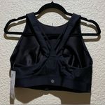 Athleta NWT  Flex Space Sports Bra in Black Size L D-DD Photo 4
