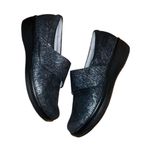 Alegria  Women's Blue and Silver Slip-On Shoes 37 Photo 4