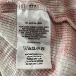 Anthropologie T.La Shirt Women Small Pink White Tie Dye Jill Babydoll Top Peplum Photo 6