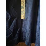 Current Seen Hooded Belted Trench Coat Womens Size 13/14 Navy Blue Plaid Photo 4