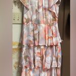 Calvin Klein  Pastel Floral Maxi Dress Photo 0