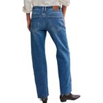 Free People NWT  We The Free Risk Taker Raw Hem Straight Leg Jeans Chance Size 30 Photo 1