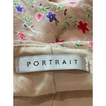 VTG Y2K Portrait Tan Ditsy Floral Babydoll Sleeveless Mesh Sheer Lined Dress L Brown Size L Photo 6