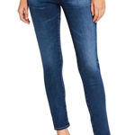 AG Adriano Goldschmied The Stilt Cigarette Leg Jeans Dark Wash Women's Size 28 Photo 0