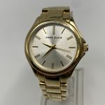 Anne Klein Gold Tone Stainless Steel Watch Working New Battery Photo 6