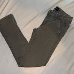 American Eagle Outfitters Green Stretch Skinny Pants Size 4 Photo 0