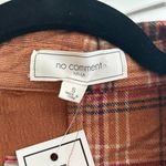 No Comment Cropped Flannel  Photo 2