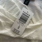 Torrid Cotton Modal Slub + Clip Dot Print Fabric Mixed Dolman Tee - 6X Photo 6