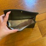 Michael Kors  Dark Green Leather Wallet  Green Soft Pebbled Leater Photo 3