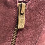 Franco Fortini  Annie Suede Wedge Heel Ankle Bootie Size 7.5 Plum Wine‎ Photo 9