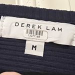 Derek Lam Collective Blue Asymmetrical Knit Pullover Photo 8