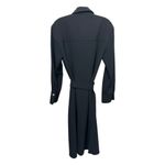 Veronica Beard NWT  Jaden Shirtdress Size 6 Black with Gold Button Detail Photo 13