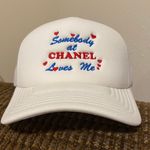 Mega Yacht Trucker Hat White Photo 0