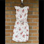 Rebecca Taylor  Marguerite Floral Silk Dress White size 8 Photo 8