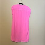 Vineyard Vines  Garment Dyed Margo shirt dress In Fuchsia Size 4 NWT Photo 6