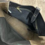 L.L.Bean  Black Italian Leather Shoulder Bag Photo 10