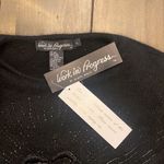 Work in Progress Gladys‎ Bagley silk wool angora blend sweater vintage L new Black Size L Photo 4