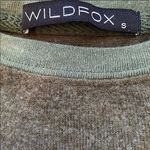 Wildfox  Baggy Jumper Sweatshirt NEW Midnight Munchies Olive Small Oversized Photo 4