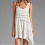 Free People Intimately White Polka Dot Viole Lace Slip Dress Size Small Photo 6