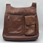 Fossil Vintage Y2K  American Classic Leather Shoulder Bag Zip 75082 Photo 1