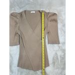 Thinkable Ribbed Wrap Top V Photo 15