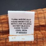 Mine Brown Puffy Sleeve Blouse with Crochet Detail NWOT Size Medium Photo 5