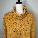 POL  Yellow Confetti Dot Knit Sweater Photo 3