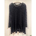 Vintage Havana Women’s  Boho Lace Sheer Dress Coverup L Goth Emo Photo 1