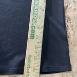 Eileen Fisher  Stretch Silk Jersey Round Neck Top Black Size M Long Sleeve Tee Photo 4